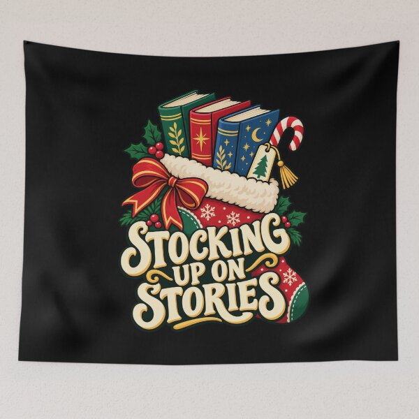 Item preview, Christmas Reader - Stocking Up On Stories designed and sold by Good Mood Foundry.