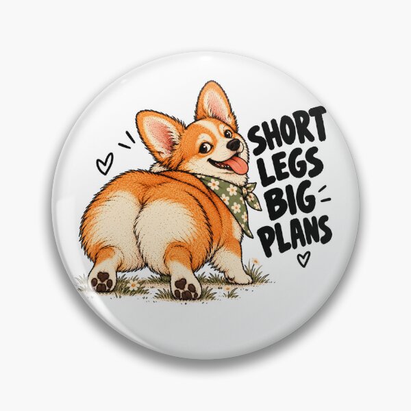 Item preview, Corgi, short legs, big plans designed and sold by Morpheushop.