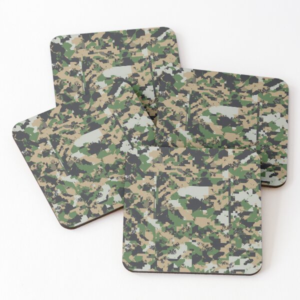 Item preview, Military Tactical Camouflage Seamless Pattern 13 designed and sold by The Design Asset Station.