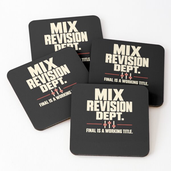 Item preview, Mix Revision Dept Audio Engineer Studio Producer designed and sold by SuperFreshArt.