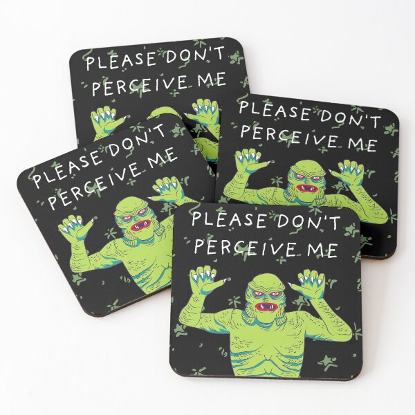 Item preview, Please Don't Perceive Me  designed and sold by Strange Little Things.