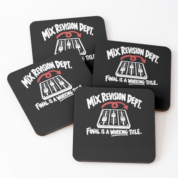 Item preview, Audio Mix Revision Dept Sound Engineer Life designed and sold by SuperFreshArt.
