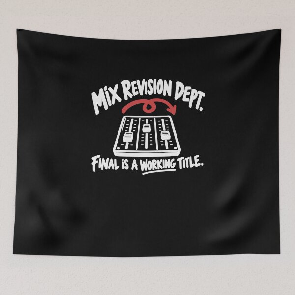 Item preview, Audio Mix Revision Dept Sound Engineer Life designed and sold by SuperFreshArt.