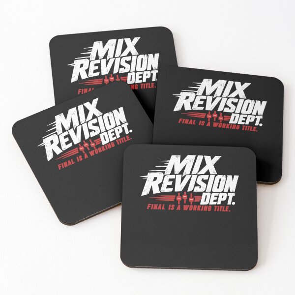 Item preview, Mix Revision Dept Audio Engineer Studio Humor designed and sold by SuperFreshArt.