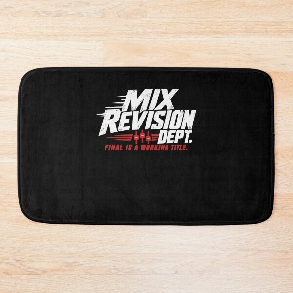 Item preview, Mix Revision Dept Audio Engineer Studio Humor designed and sold by SuperFreshArt.