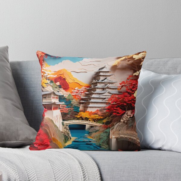 Item preview, Oriental landscape made of paper, ideal for a gift #2. designed and sold by ELFofDREAMS.