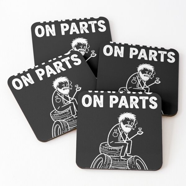 Item preview, Waiting on Parts - Funny Mechanic on Tire Stack designed and sold by mareix.