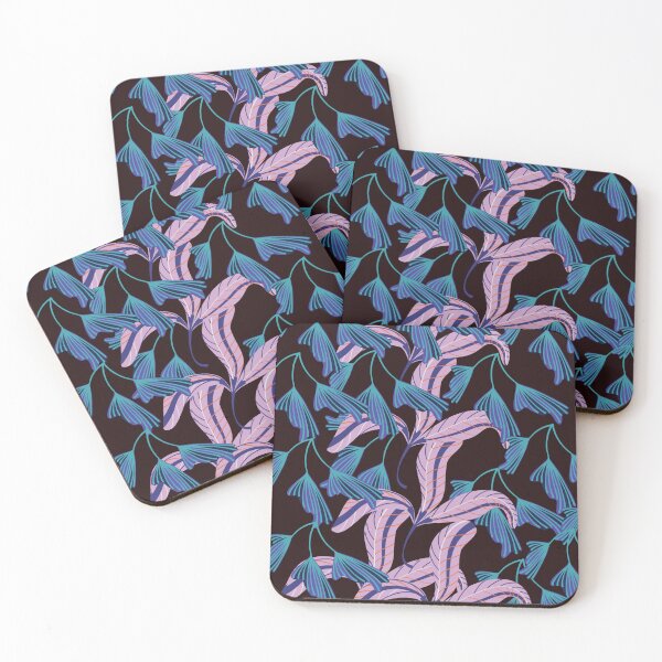 Item preview, Dark Botanical Leaves Aesthetic Pattern  designed and sold by gaurishiradkar.