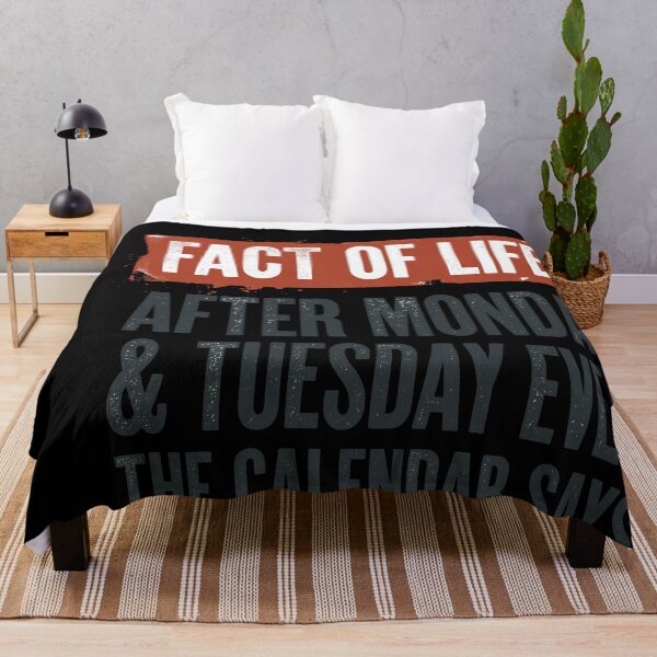 Item preview, After Monday and Tuesday Even the Calendar Says WTF - Retro designed and sold by mareix.