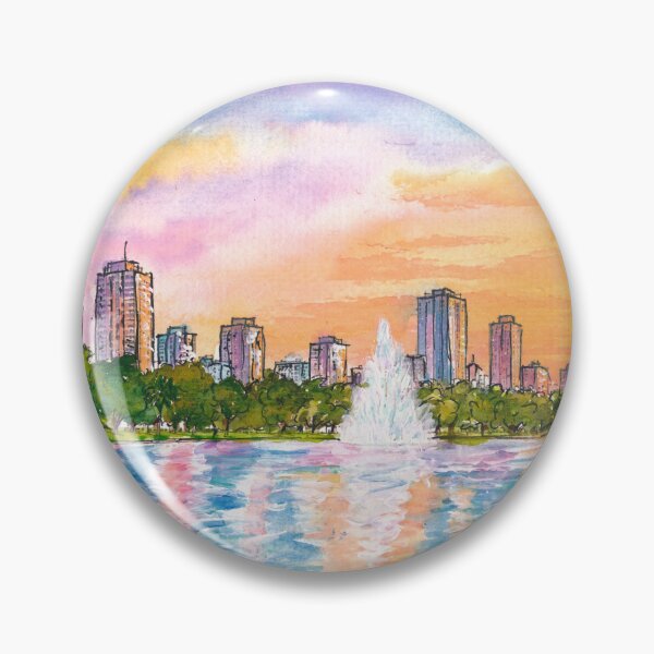 Item preview, Lake Eola Reflections Beneath the Downtown Orlando Skyline designed and sold by artshop77.