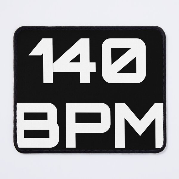 Item preview, Uplifting Trance 140 Bpm black background text designed and sold by Yeewen88.