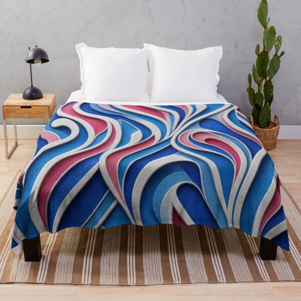 Item preview, 3D Papercut Hexagon Crest Fluid Fluidity Paper Relief Pattern designed and sold by Breezes-of-Ida.