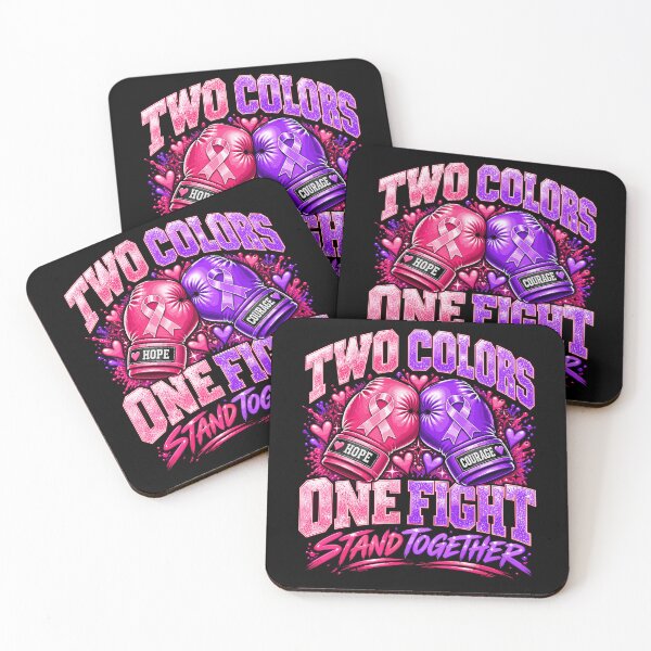 Item preview, Two Colors One Fight - Pink and Purple Awareness Gloves designed and sold by mareix.