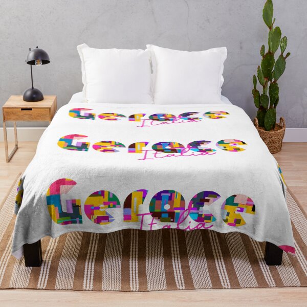 Item preview, Gerace, Reggio Calabria, Italy, Italia, colorful typography design for travellers designed and sold by Wanderful-roads.