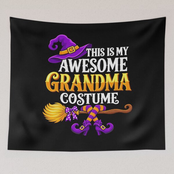Item preview, This Is My Awesome Grandma Costume - Halloween Witch designed and sold by mareix.