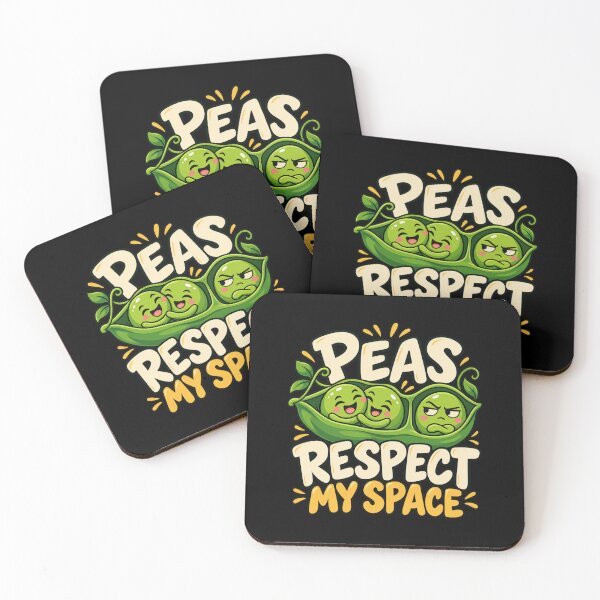 Item preview, Gardening - Peas Respect My Space designed and sold by Good Mood Foundry.