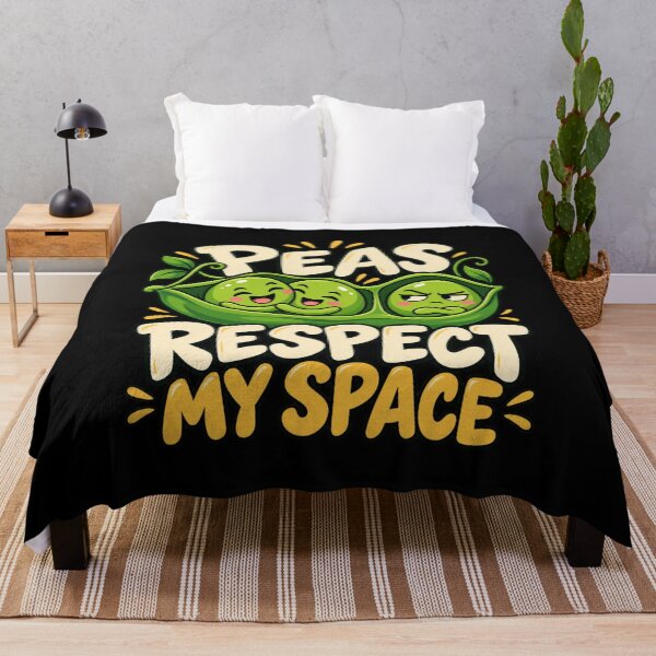 Item preview, Gardening - Peas Respect My Space designed and sold by Good Mood Foundry.