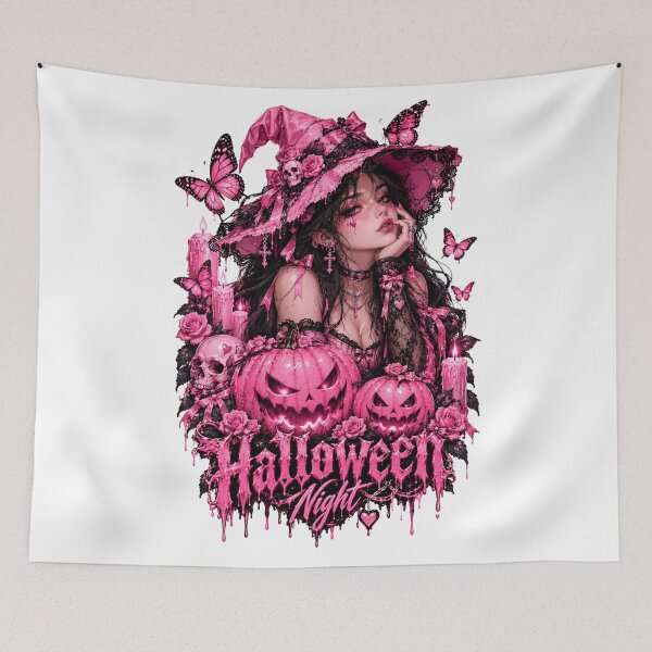 Item preview, Pink Halloween design  designed and sold by Omahsales.
