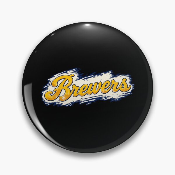 Artikelvorschau, Brewers - Gold Script Vintage Brushstroke entworfen und verkauft von mareix.