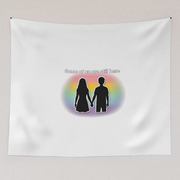 Item preview, Hopeful Rainbow Silhouette with Quote designed and sold by NiftyWrx.