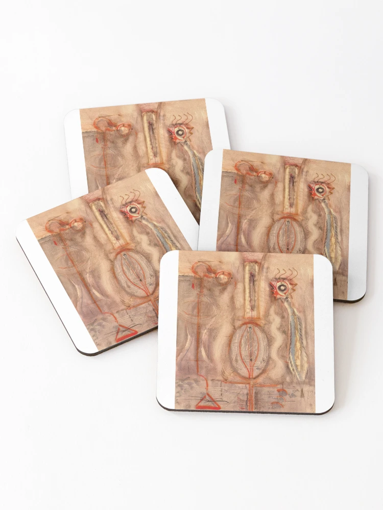 Thumbnail 1 of 5, Coasters (Set of 4), Mark Rothko designed and sold by Rietjeeecker.
