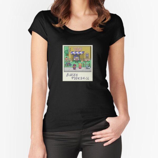 Fuzzy Pickles Fitted Scoop T-Shirt