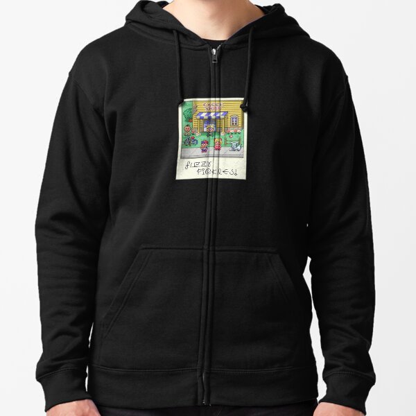 Fuzzy Pickles Zipped Hoodie