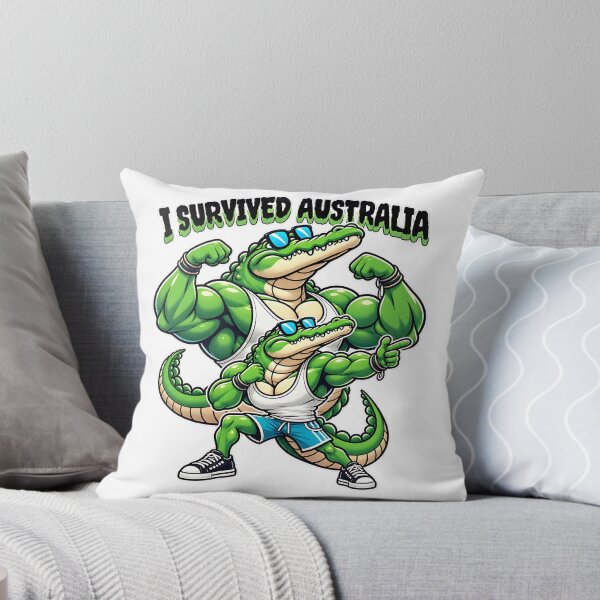Item preview, I Survived Australia designed and sold by SawasdeeArigato.