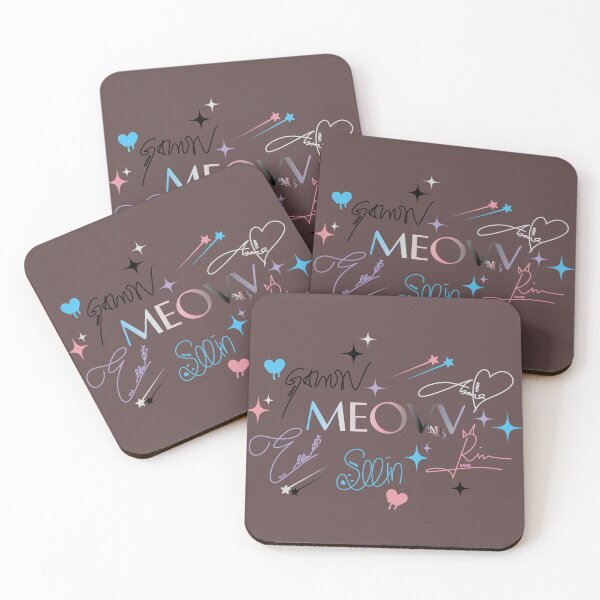 Item preview, Design inspired by the autographs of the band Meovv designed and sold by mbs-desing.