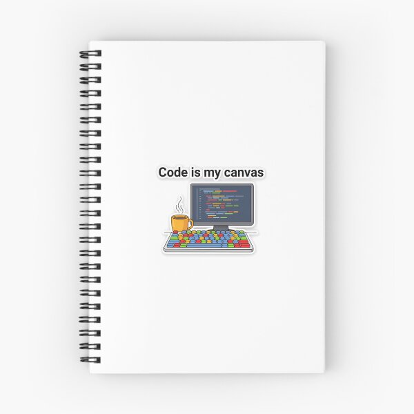 Item preview, Code is My Canvas designed and sold by NiftyWrx.