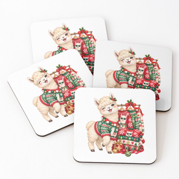 Item preview, Alpaca Ugly Sweater Christmas Party Funny Holiday Design designed and sold by FuzionRaptor.