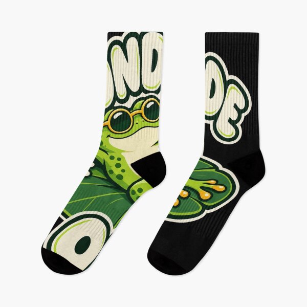 Item preview, Pond Mode On Funny Frog designed and sold by Kate1art.
