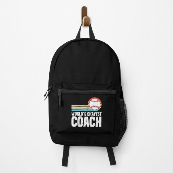 Item preview, World's Okayest Coach Baseball Vintage Retro Sunset designed and sold by Dmetalx Art Apparel.