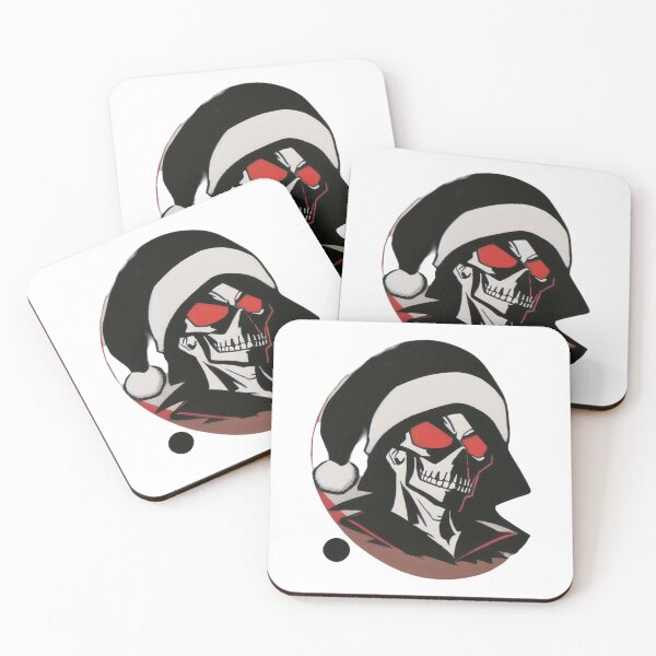 Item preview, Skull Santa Hat Red Sunglasses designed and sold by For-Cat Studio.