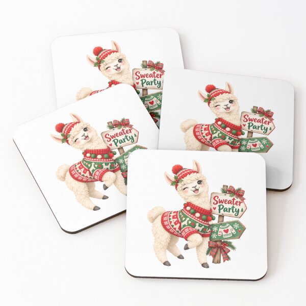 Item preview, Alpaca Ugly Sweater Christmas Party Funny Holiday Design designed and sold by FuzionRaptor.