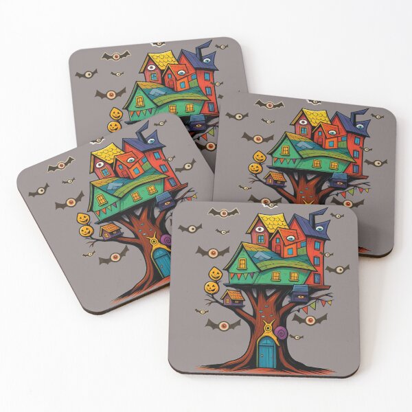 Item preview, Spooky Tree House  designed and sold by April Long Designs.