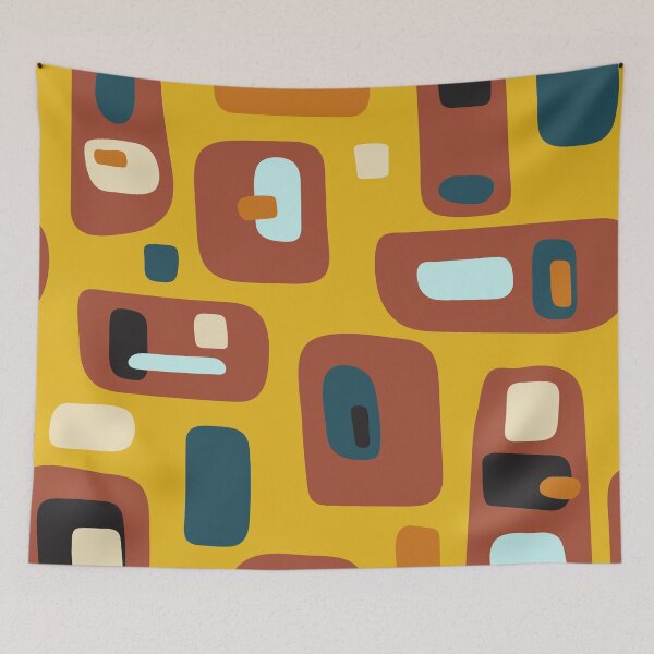 Item preview, Rando Squares - yellow designed and sold by jehb.creative.