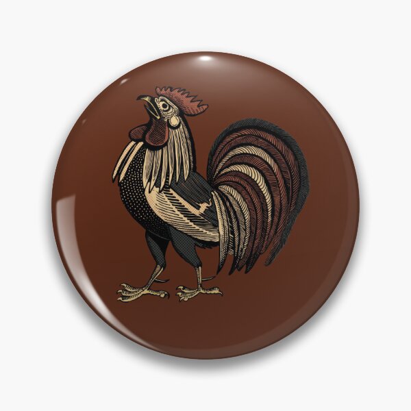 Item preview, Colorized José Guadalupe Posada Rooster Illustration designed and sold by Terry Bain.