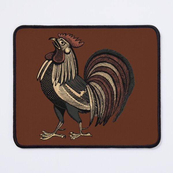 Item preview, Colorized José Guadalupe Posada Rooster Illustration designed and sold by Terry Bain.