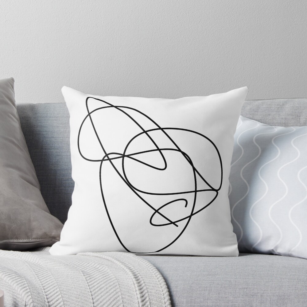 Item preview, Throw Pillow designed and sold by Designhand.