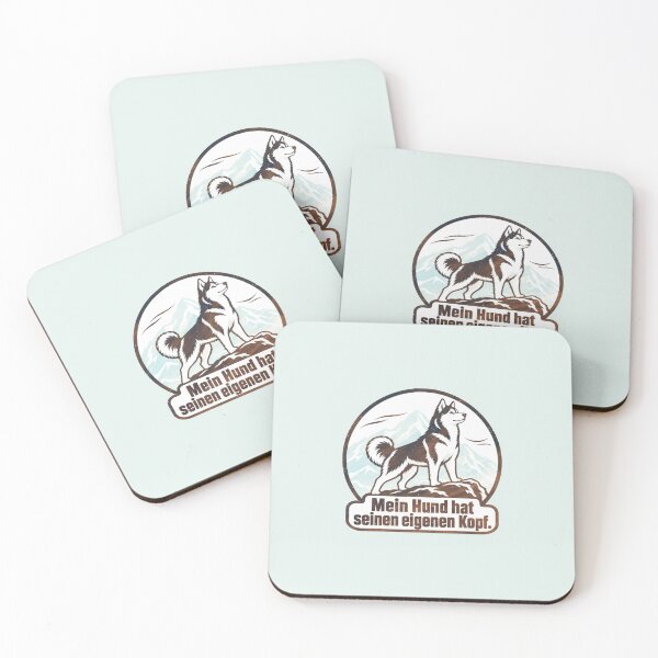 Item preview, Husky - My dog has a mind of his own. designed and sold by wunderfamily.