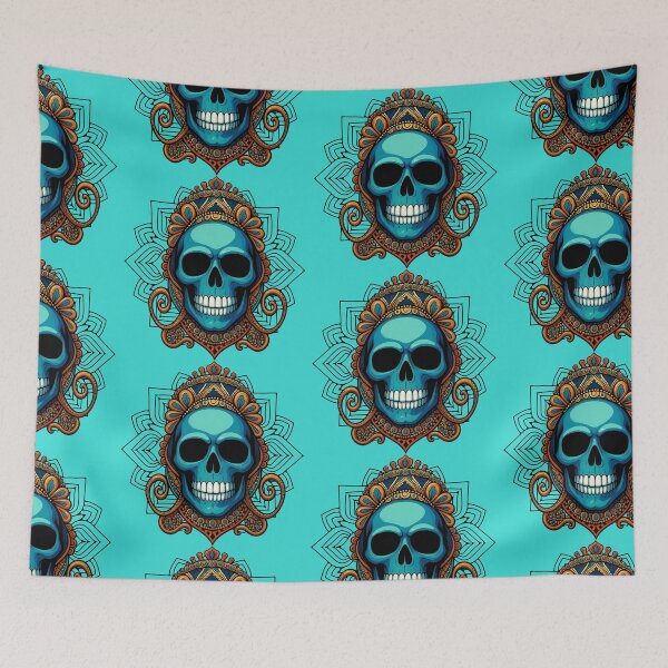Item preview, Ornate Skull designed and sold by April Long Designs.