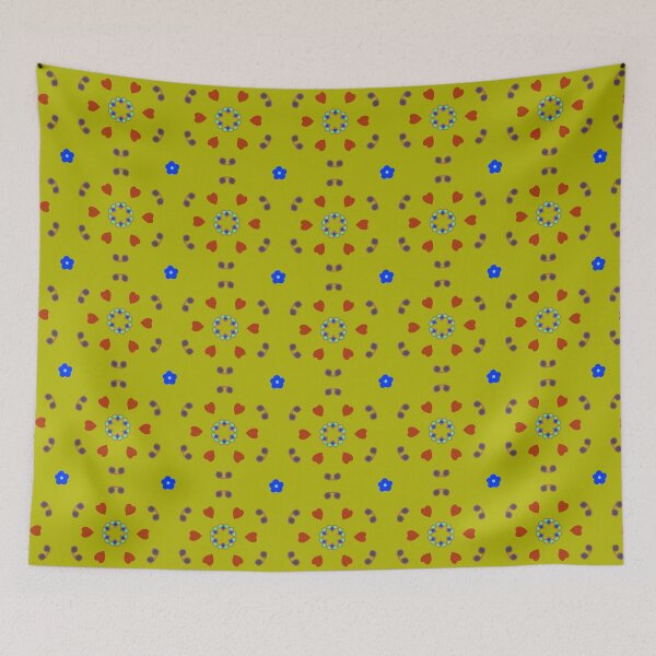 Item preview, Retro Summer Love Kaleidoscope Pattern designed and sold by OurBrightlife.