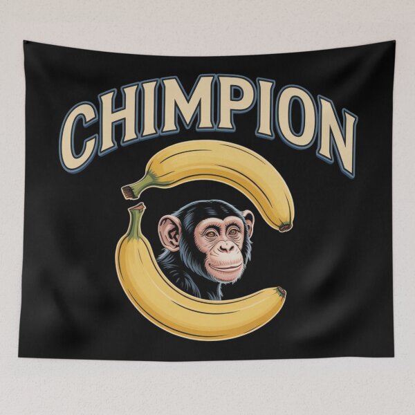 Item preview, Monkey - Chimpion designed and sold by 123ks.