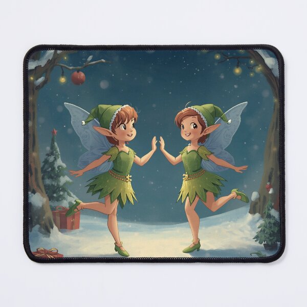 Item preview, Winter Dance of the Elves | Magic in the Snowy Forest designed and sold by PicParadiz.
