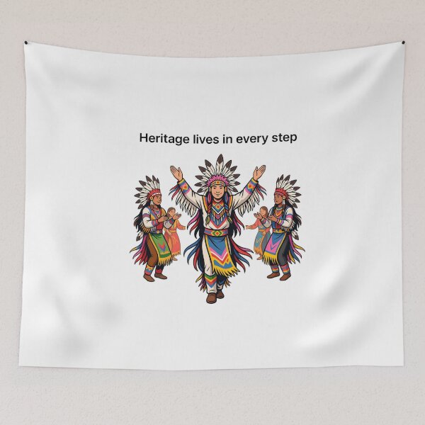 Item preview, Feathered Steps of Heritage designed and sold by NiftyWrx.