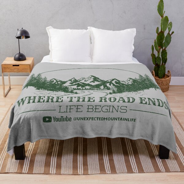 Item preview, Where the Road Ends, Life Begins designed and sold by Rich Summers Art.