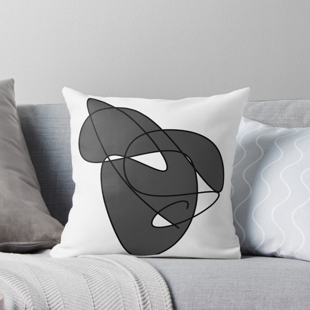 Item preview, Throw Pillow designed and sold by Designhand.