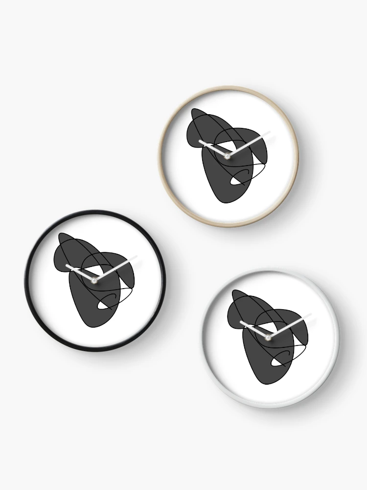 Thumbnail 3 of 4, Clock, Wow designed and sold by Designhand.
