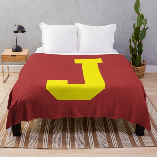 Item preview, Yellow Varsity Letter J Monogram designed and sold by Designart68.